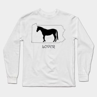 Pennsylvania Horse Lover Gifts Long Sleeve T-Shirt